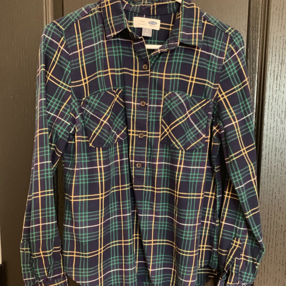 Old Navy Flannel Top